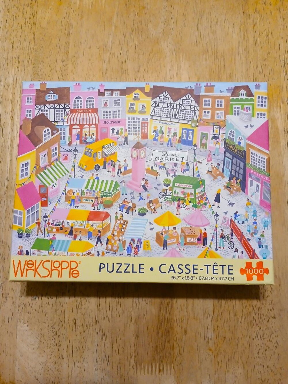 Werkshoppe "Local Market" Jigsaw Puzzle, 1000 Pieces